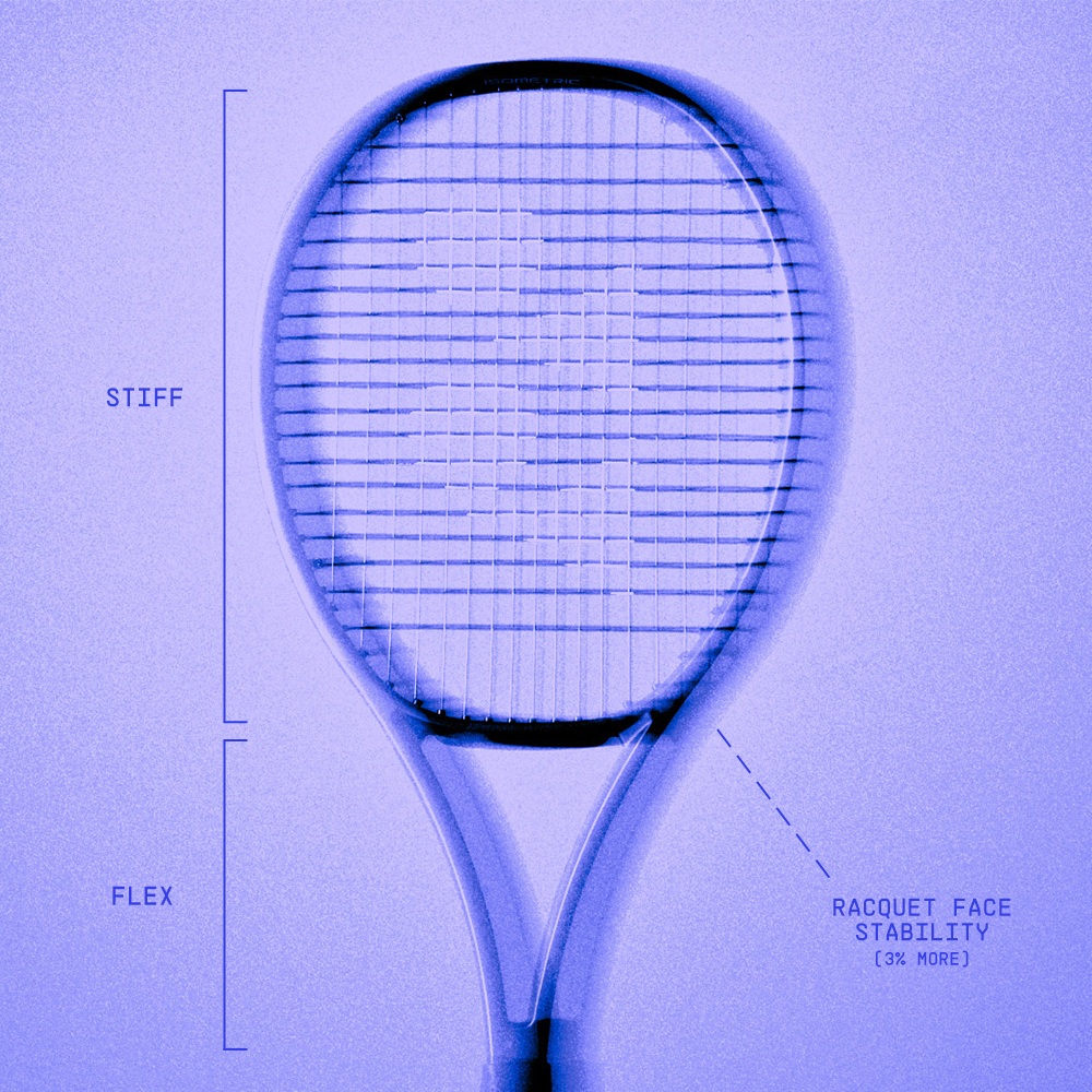Yonex tennis racket Percept L 100in/280g 2025 midnight navy blue